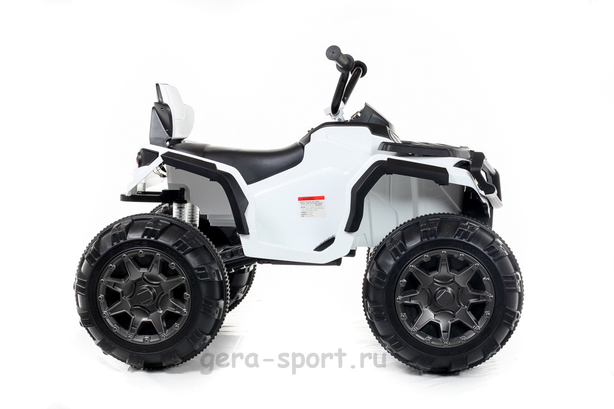 BDM0906. Детский квадроцикл BDM0906 с пультом управления белый